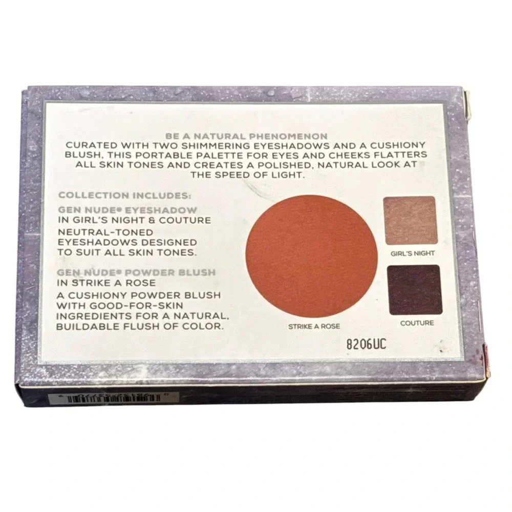 bareMinerals Northern Lights Gen Nude Eye & Cheek Palette Nudes Strike A Rose
